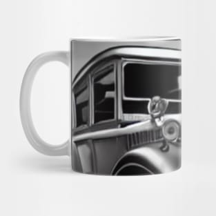 carro ilustração quadrinhos Mug